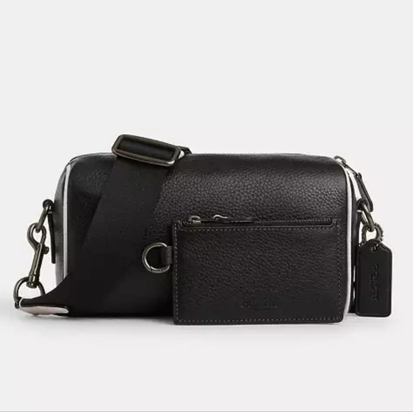 🖤 COACH Axel Black Crossbody NWT - Picture 1 of 6